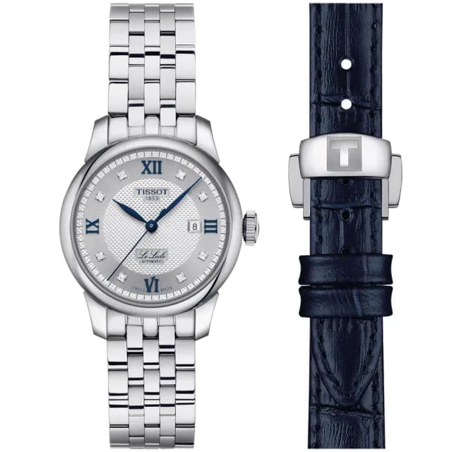 【TISSOT 天梭 官方授權】周年機械錶 對錶 情侶手錶 禮物(T0064071103303+T0062071103601)