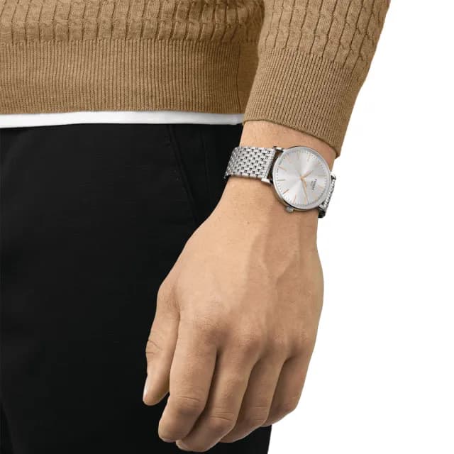 【TISSOT 天梭 官方授權】EVERYTIME 簡約時尚石英腕錶 畢業禮物 送禮 推薦(T1434101101101)