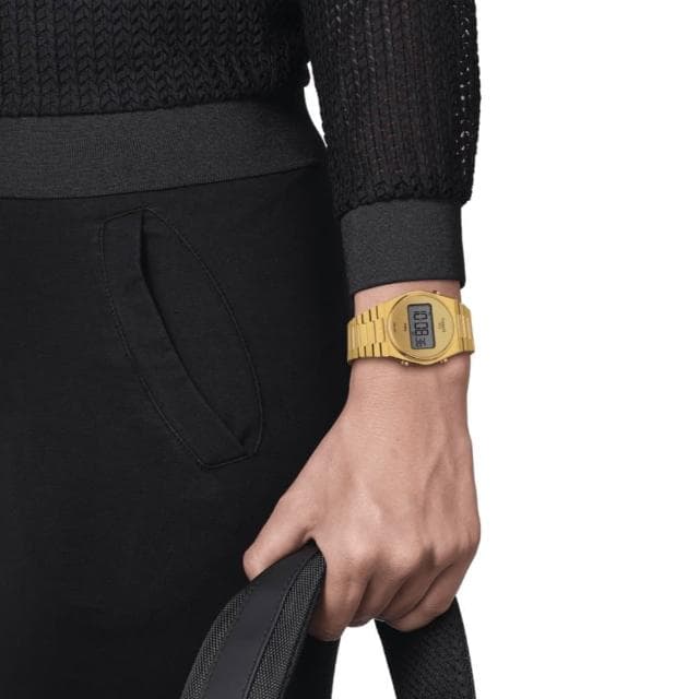 【TISSOT 天梭 官方授權】PRX 數位石英對錶 母親節 禮物 推薦(T1374633302000+T1372633302000)