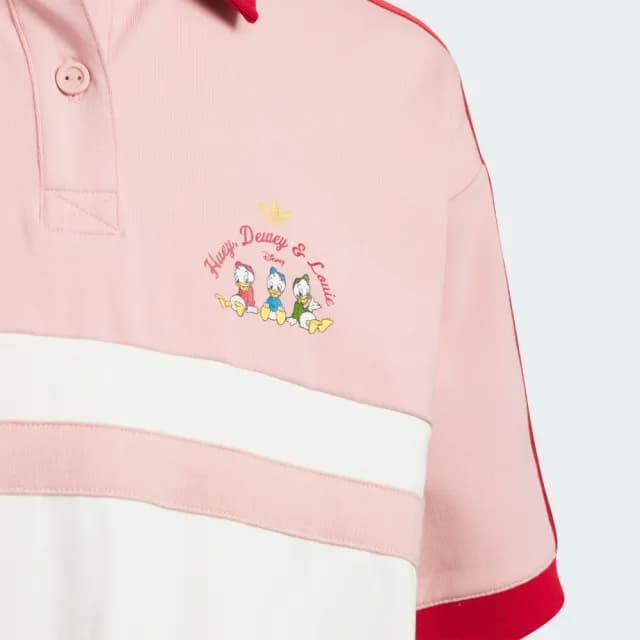 【adidas 愛迪達】DISNEY 唐老鴨系列 連身洋裝 童裝 - Originals JM0081