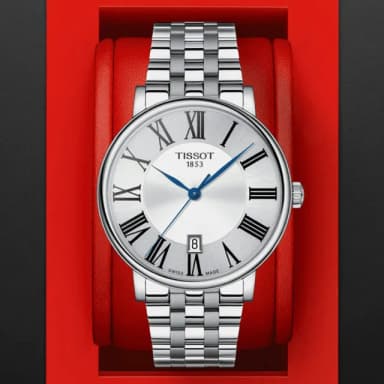 【TISSOT 天梭 官方授權】CARSON 紳士時尚石英腕錶 畢業禮物 送禮 推薦(T1224101103300)