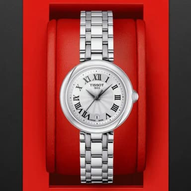 【TISSOT 天梭 官方授權】BELLISSIMA 都會時尚石英腕錶 畢業禮物 送禮 推薦(T1260101101300)