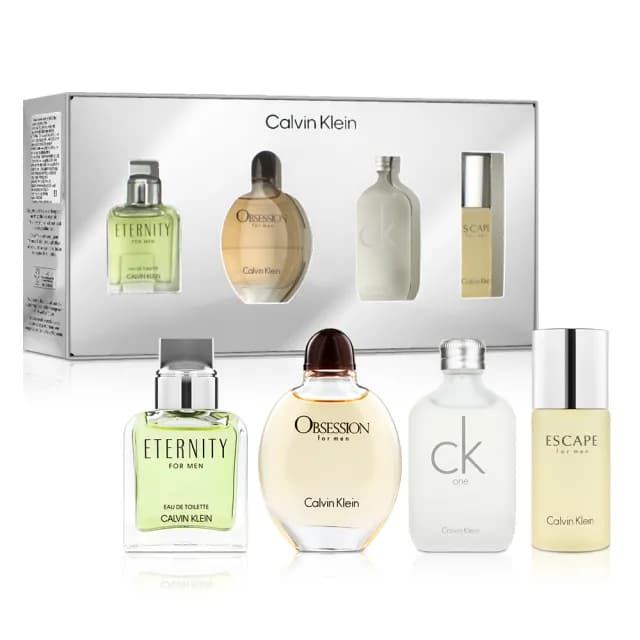 【Calvin Klein 凱文克萊】CK ONE 中性淡香水禮盒15ml*4入(平行輸入)