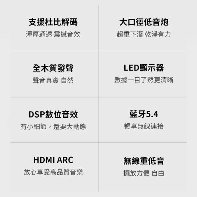 【小米有品】BINNIFA重低音家庭劇院音響 Live-2S升級版(音響 藍牙音響 喇叭 木質音響)