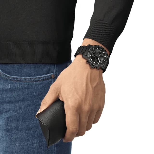 【TISSOT 天梭 官方授權】SUPERSPORT CHRONO 三眼計時石英腕錶 雙11 特惠 推薦(T1256173305100)