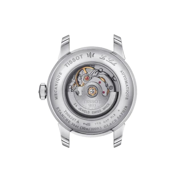 【TISSOT 天梭 官方授權】LE LOCLE 力洛克 20週年 真鑽機械腕錶 父親節 禮物  送禮 推薦(T0062071103601)