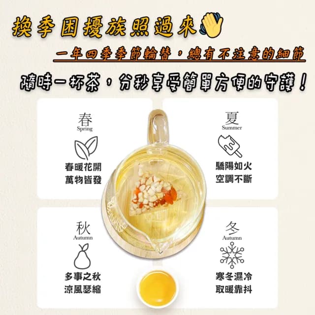 【蔘大王】黃耆安迪茶包X4組（6gX10入/組）(黃耆紅棗枸杞茶包 調整體質 增強體力)