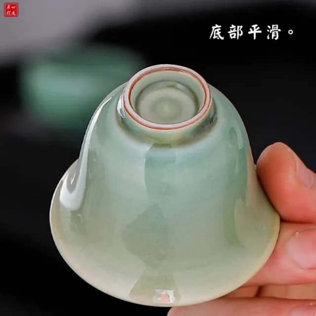 【沐森活】鈞窯款品茗茶杯六件組(茶杯/茶具/品茗杯/喬遷禮/父親節禮)