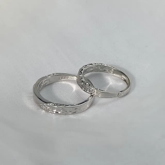 【KT DADA】包包 可調節戒指 情人節禮物 送男友 送女友  紀念禮物 指環 對戒 純銀戒指 情侶對戒 情侶