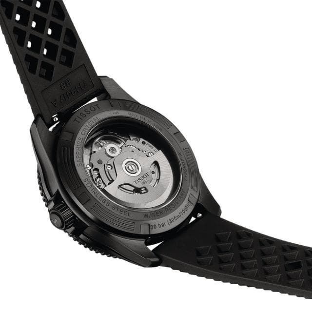【TISSOT 天梭】SEASTAR1000海星系列 潛水機械腕錶 母親節 禮物 推薦(T1208073704100)