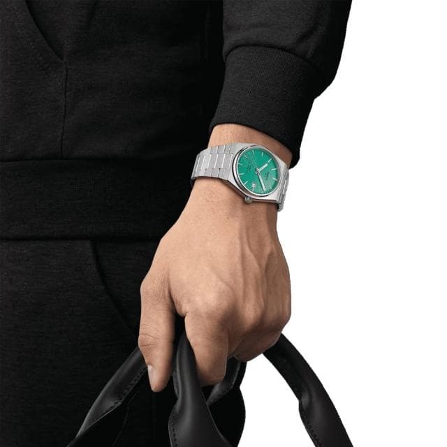 【TISSOT 天梭】PRX系列 復刻機械對錶 母親節 禮物 推薦(T1374071109101/T1372071109101)