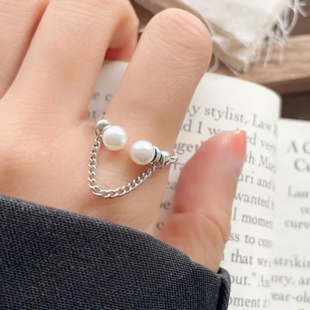 【LEEHER】雙11 女生/戒指/925純銀戒指/可調式戒指/戒指女ins/小禮物/情侶禮物/情人節禮物/小女