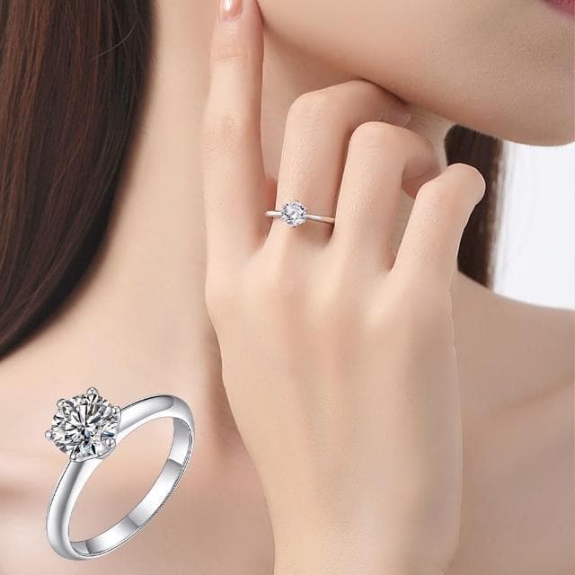 【LEEHER】女生/戒指/S925純銀戒指/情侶戒指/生日禮物/生日禮物女生/鋯石戒指/結婚求婚戒/可調式戒指