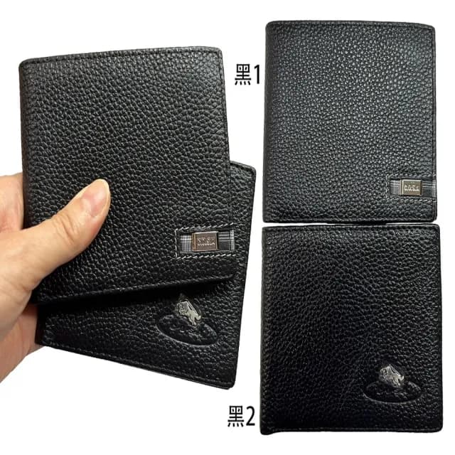 【SNOW.bagshop】父親節禮物 真皮包包  COSA 短夾男仕短型100%進口牛皮革固定型證件夾標準尺寸