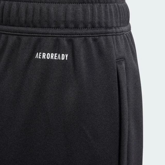 【adidas 愛迪達】運動長褲 吸濕排汗 童裝 IS0326