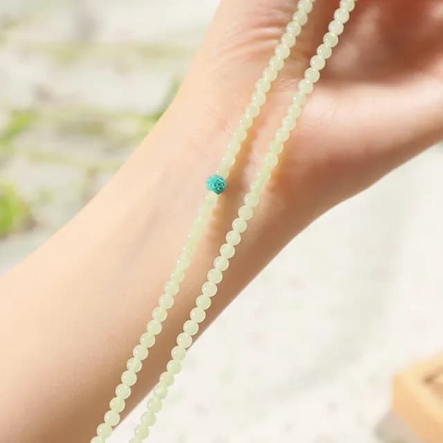 【LEESA】情人節禮物 和田玉手串\南紅手環\圓珠手鍊\佛珠\招財手鍊\保平安\念珠\玉手鍊\手環\細手鍊\送媽媽