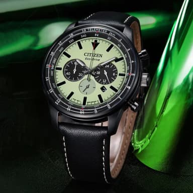 【CITIZEN 星辰】Chronograph系列 光動能計時腕錶 畢業禮物 送禮 推薦(CA4505-21X)