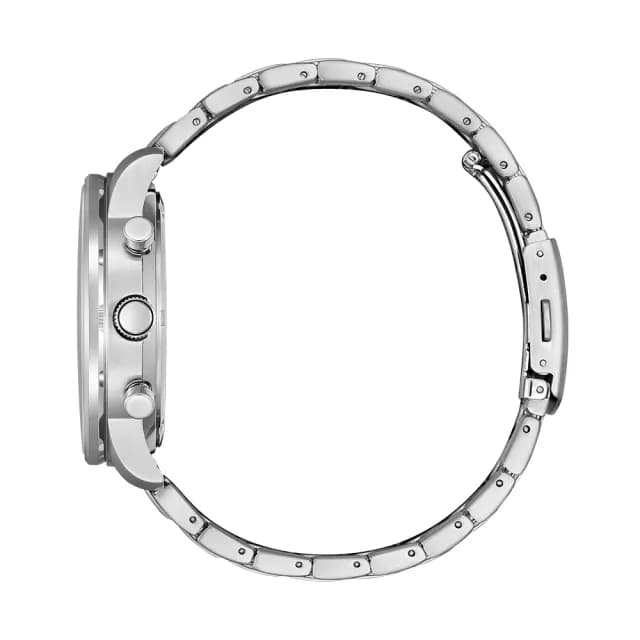 【CITIZEN 星辰】Chronograph系列 光動能計時腕錶 畢業禮物 送禮 推薦(CA4500-91X)