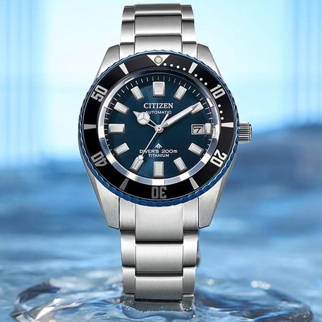【CITIZEN 星辰】PROMASTER 35週年限定 復刻1977 潛水機械腕錶 禮物 推薦(NB6026-56L)