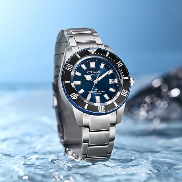 【CITIZEN 星辰】PROMASTER 35週年限定 復刻1977 潛水機械腕錶 禮物 推薦(NB6026-56L)