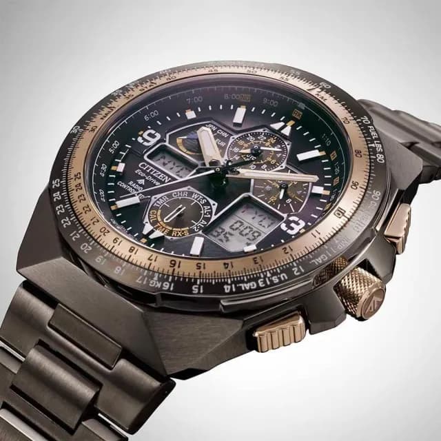 【CITIZEN 星辰】PROMASTER 35週年限定 光動能電波腕錶 父親節 禮物 送禮 推薦(JY8146-54E)