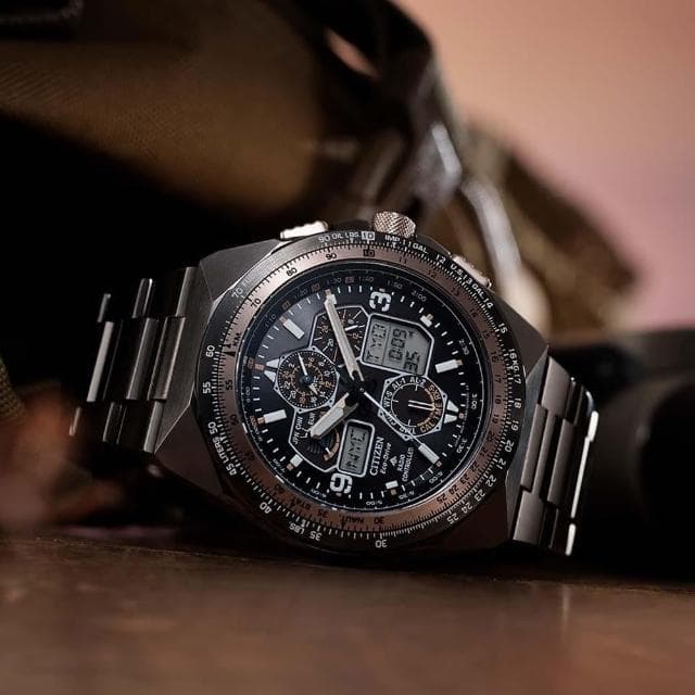 【CITIZEN 星辰】PROMASTER 35週年限定 光動能電波腕錶 母親節 禮物 推薦(JY8146-54E)