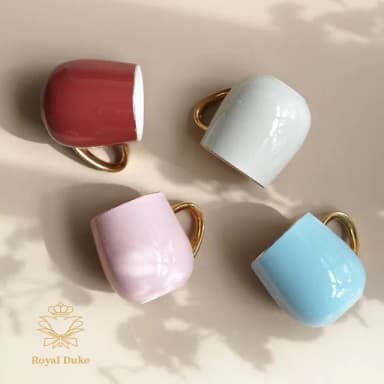 【Royal Duke】福氣骨瓷馬克杯480ML★買一送一(杯子  馬克杯  咖啡杯 大容量 交換禮物 入厝 辦公室)