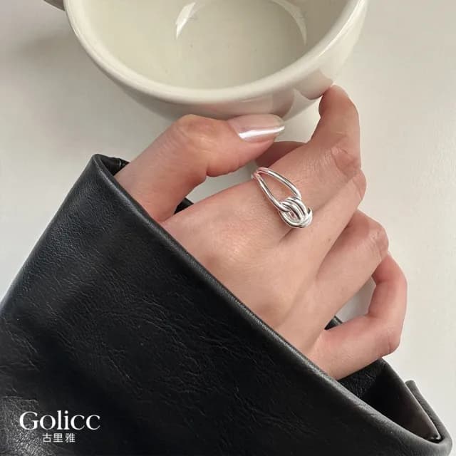 【Golicc】戒指 簡約個性 系列合輯(七夕 情人節 生日 造型戒 食指戒 尾戒 禮物)