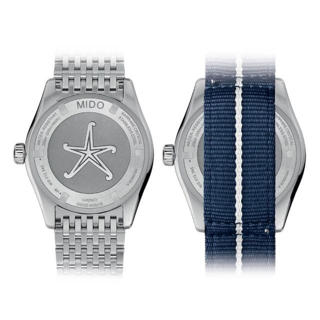 【MIDO 美度】OCEAN STAR GMT 海洋之星 特別版 GMT 機械腕錶 母親節 禮物 推薦(M0268291804100)