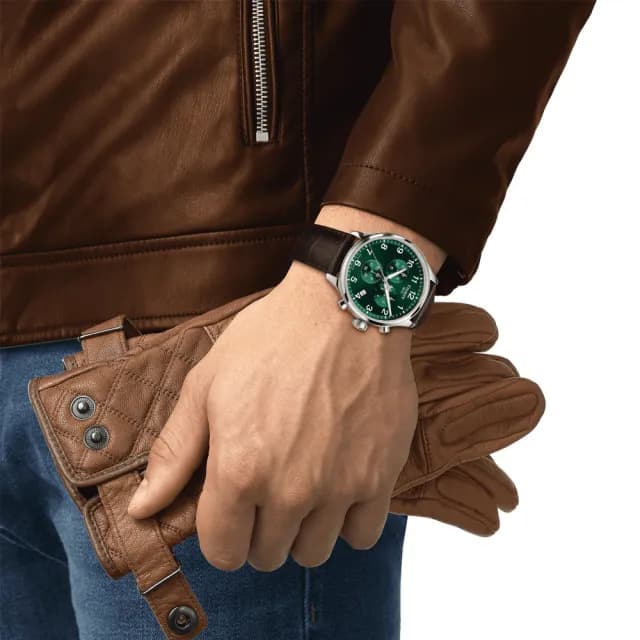 【TISSOT 天梭 官方授權】CHRONO XL 韻馳系列 三眼計時腕錶 七夕 情人節 禮物 送禮 推薦(T1166171609200)