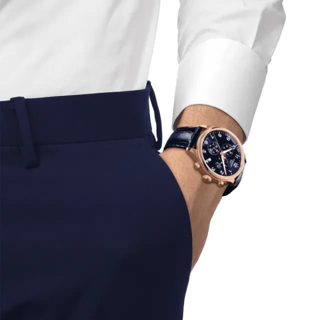 【TISSOT 天梭 官方授權】CHRONO XL 韻馳系列 三眼計時腕錶 父親節 禮物 送禮 推薦(T1166173604200)