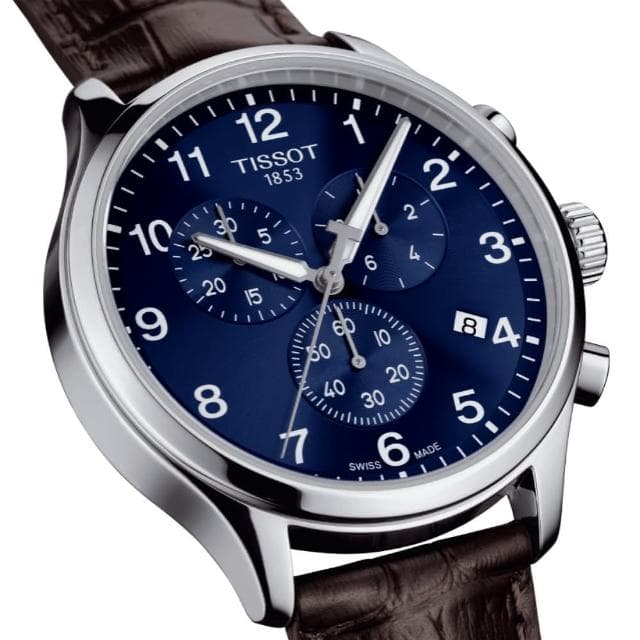 【TISSOT 天梭 官方授權】SUPERSPORT CHRONO 三眼計時腕錶 母親節 禮物 推薦(T1166171604700)