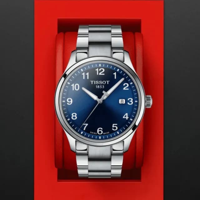 【TISSOT 天梭 官方授權】GENT XL CLASSIC 大三針經典腕錶 畢業禮物 送禮 推薦(T1164101104700)
