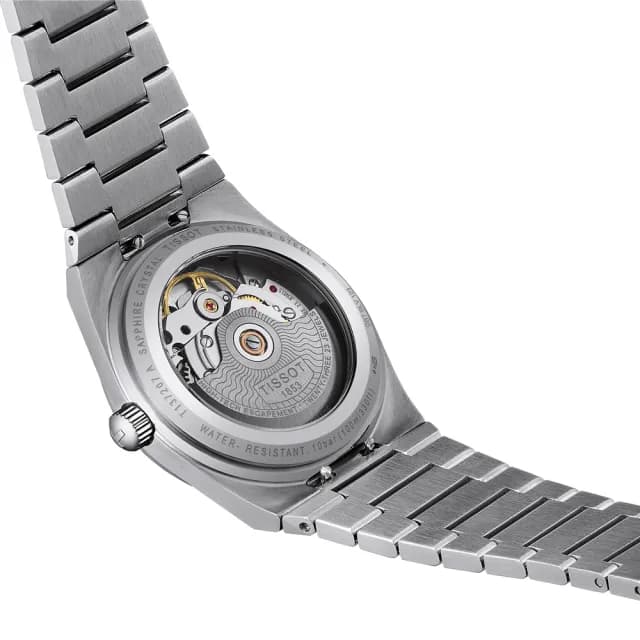 【TISSOT 天梭】PRX系列 復刻 綠面 機械女錶 七夕 情人節 禮物 送禮 推薦(T1372071109100)