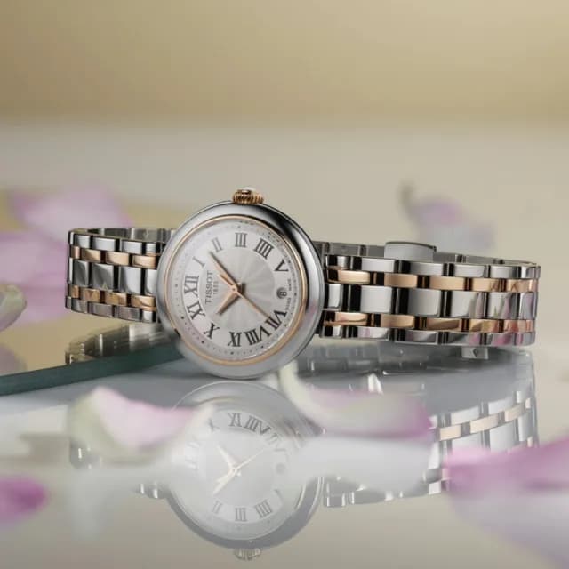 【TISSOT 天梭 官方授權】BELLISSIMA系列 知性時尚腕錶 畢業禮物 送禮 推薦(T1260102201301)