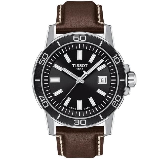 【TISSOT 天梭 官方授權】SUPERSPORT 時尚簡約腕錶 母親節 禮物 推薦(T1256101605100)