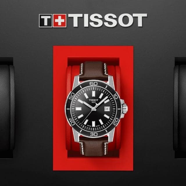 【TISSOT 天梭 官方授權】SUPERSPORT 時尚簡約腕錶 母親節 禮物 推薦(T1256101605100)