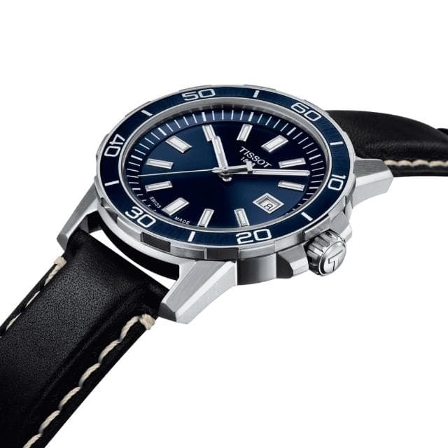 【TISSOT 天梭 官方授權】SUPERSPORT 時尚簡約腕錶 母親節 禮物 推薦(T1256101604100)