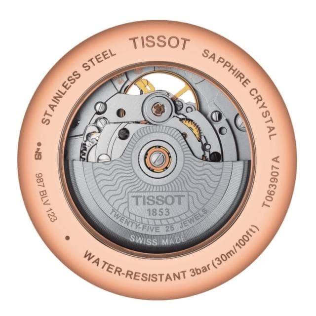 【TISSOT 天梭 官方授權】T-CLASSIC系列 復古鏤空機械腕錶 母親節 禮物 推薦(T0639073603800)