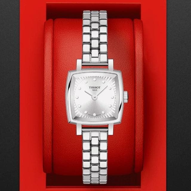 【TISSOT 天梭 官方授權】LOVELY系列 時尚腕錶 母親節 禮物 推薦(T0581091103601)