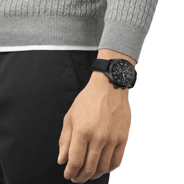 【TISSOT 天梭 官方授權】CHRONO XL 韻馳系列 三眼計時腕錶 父親節 禮物 送禮 推薦(T1166173605200)