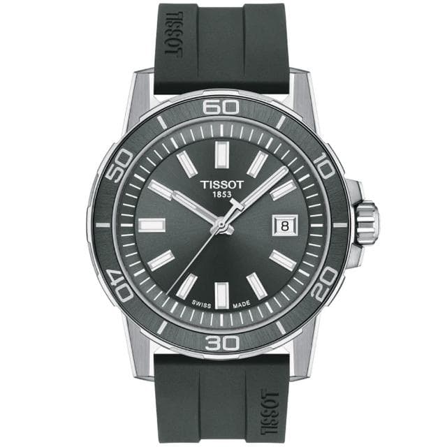 【TISSOT 天梭 官方授權】SUPERSPORT 時尚簡約腕錶 母親節 禮物 推薦(T1256101708100)