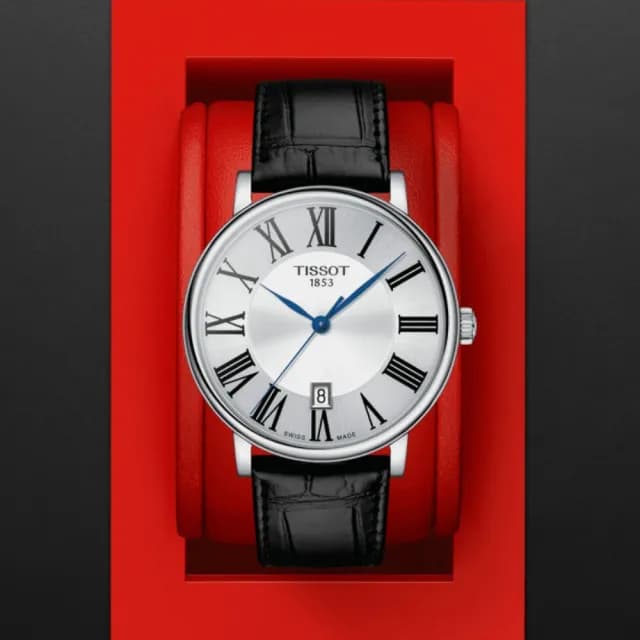 【TISSOT 天梭 官方授權】CARSON系列 簡約時尚腕錶 畢業禮物 送禮 推薦(T1224101603300)