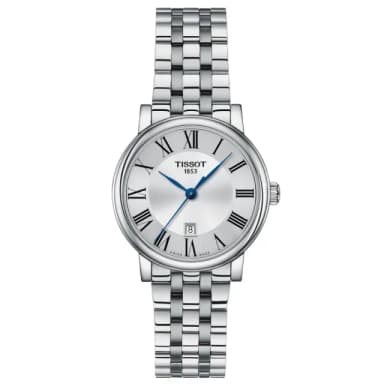 【TISSOT 天梭 官方授權】CARSON系列 簡約時尚腕錶 畢業禮物 送禮 推薦(T1222101103300)