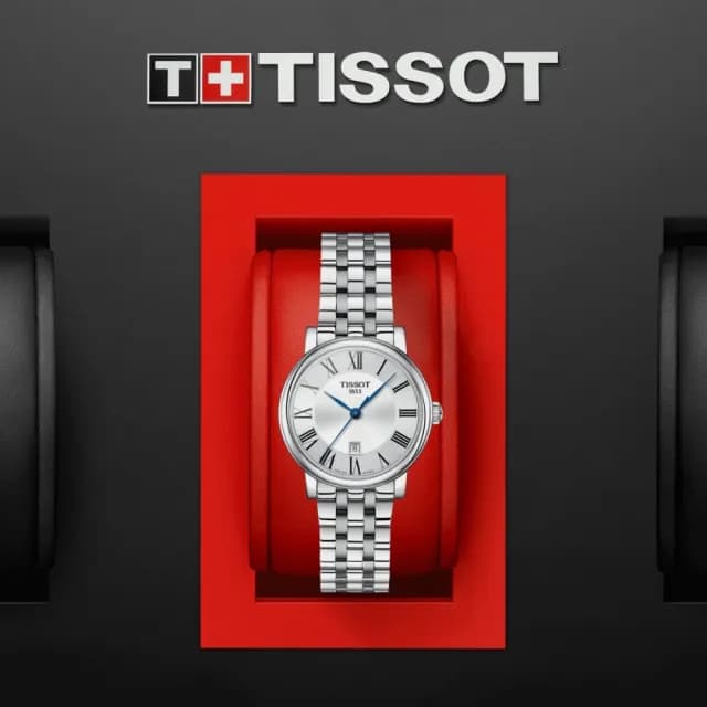 【TISSOT 天梭 官方授權】CARSON系列 簡約時尚腕錶 畢業禮物 送禮 推薦(T1222101103300)