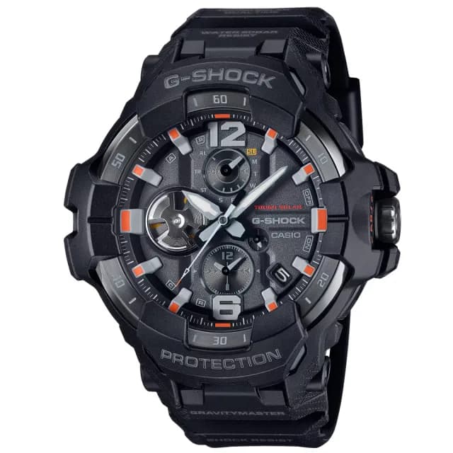 【CASIO 卡西歐】G-SHOCK Master of G 太陽能 藍芽 多功能腕錶 七夕 情人節 禮物 送禮 推薦(GR-B300EC-1A)