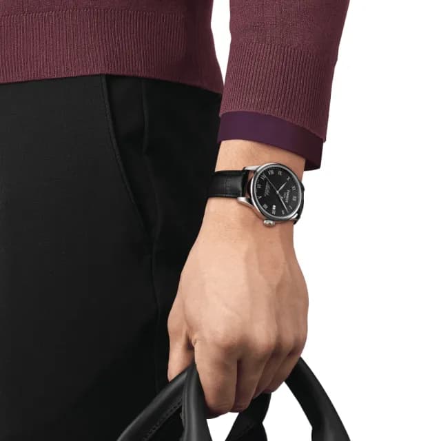 【TISSOT 天梭 官方授權】LE LOCLE 力洛克系列 機械腕錶 畢業禮物 送禮 推薦(T0064071605300)