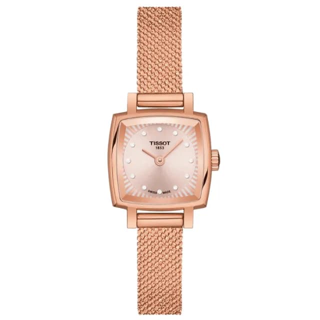 【TISSOT 天梭 官方授權】LADY LOVELY系列 米蘭帶時尚腕錶 畢業禮物 送禮 推薦(T0581093345600)