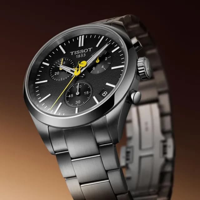 【TISSOT 天梭】PR100系列 環法特別款 計時腕錶 畢業禮物 送禮 推薦(T1504171105100)