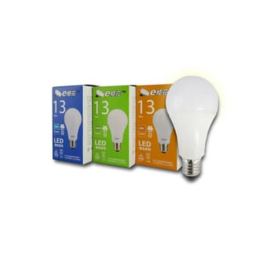 【E極亮】LED E27 13W 高效燈泡 球泡 白光 自然光 8入組(LED E27 13W 球泡)